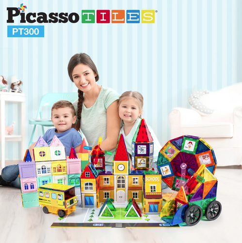 Picasso Tiles - 300 stk 3D
