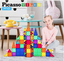 Picasso Tiles segulkubbar - 101 stk.