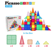Picasso Tiles segulkubbar - 101 stk.