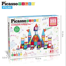 Picasso Tiles SEGLAR + KUBBAR - 353 stk
